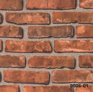 Decowall Decostone Tuğla Desenli 9006-01 Duvar Kağıdı