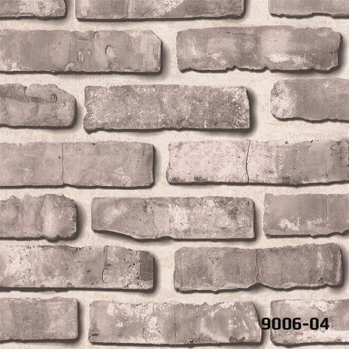 Decowall Decostone Tuğla Desenli 9006-04 Duvar Kağıdı