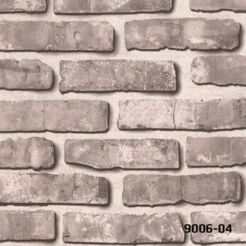 Decowall Decostone Tuğla Desenli 9006-04 Duvar Kağıdı