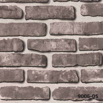 Decowall Decostone Tuğla Desenli 9006-05 Duvar Kağıdı