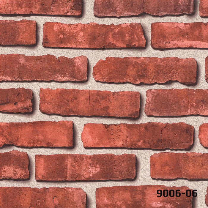 Decowall Decostone Tuğla Desenli 9006-06 Duvar Kağıdı