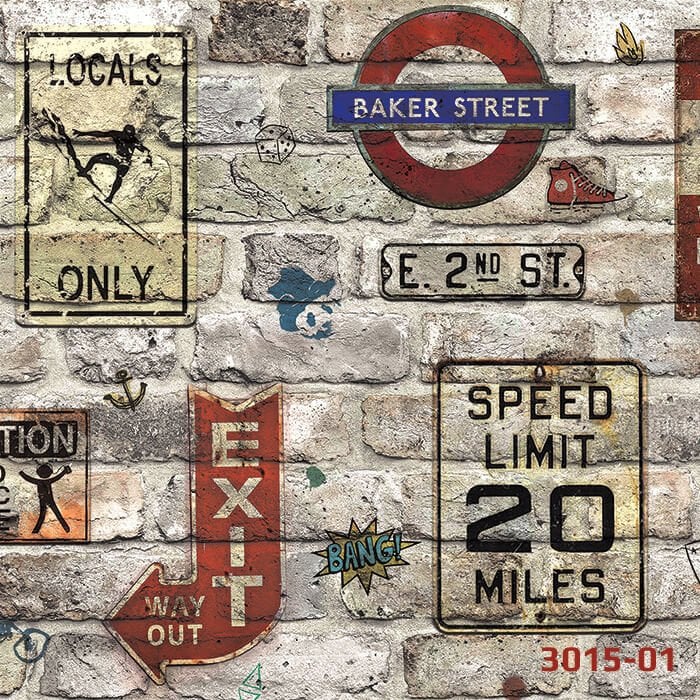 Decowall Decostone 3015-01 Duvar Kağıdı
