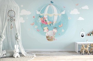Panda Özel Baskı Poster Duvar Kağıdı