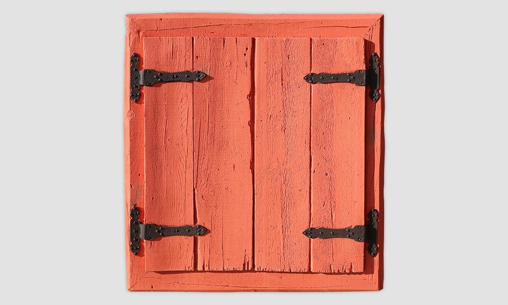Paneldeko Otturtore Arancione Dekoratif Duvar Paneli