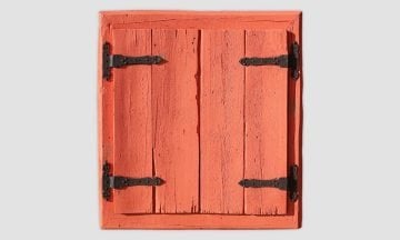 Paneldeko Otturtore Arancione Dekoratif Duvar Paneli