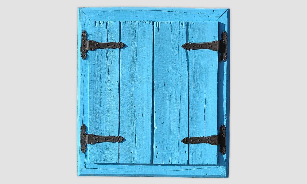 Paneldeko Otturtore Blu Dekoratif Duvar Paneli