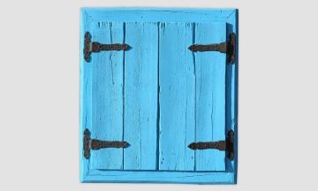 Paneldeko Otturtore Blu Dekoratif Duvar Paneli