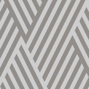 Modern Çizgili Kumaş BK216 Black Out - Gri