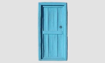 Paneldeko Porta Blu Dekoratif Duvar Paneli