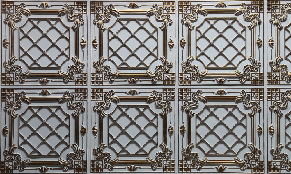 Paneldeko Missina Bianco Oro Dekoratif Duvar Paneli