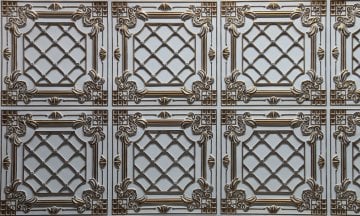 Paneldeko Missina Bianco Oro Dekoratif Duvar Paneli
