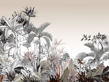 Rasch Tropical House 688139 (3,00 x 4,00m)  Poster