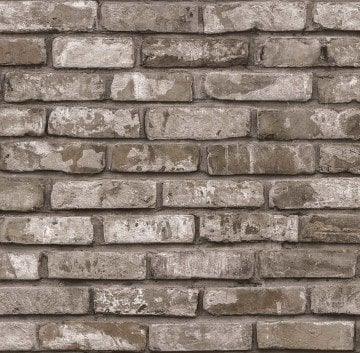 Decowall Retro 5008-02 Tuğla Desenli Duvar Kağıdı