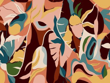 Rasch Tropical House 688160 (3,00 x 4,00m)  Poster