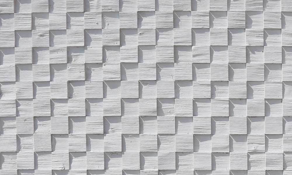 Paneldeko Quadrato Bianco Dekoratif Duvar Paneli