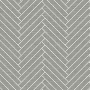Geometrik Modern Kumaş BK212 Black Out - Açık Gri