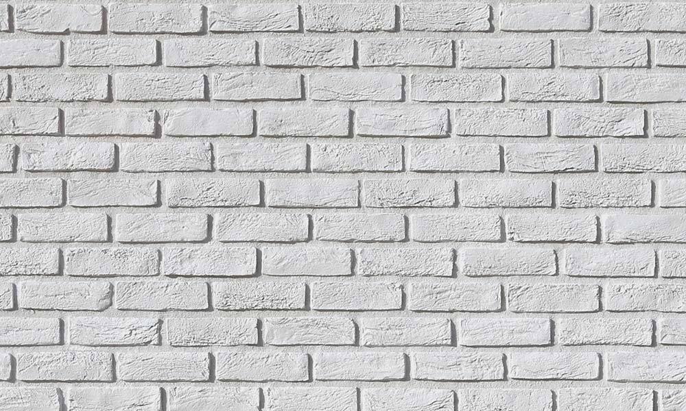 Paneldeko Mattone Rustico Bianco Dekoratif Duvar Paneli