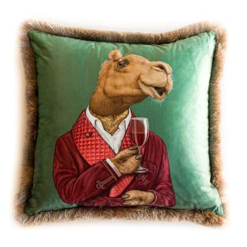 Adawall Home Mr. Camel Desenli Yastık EY242