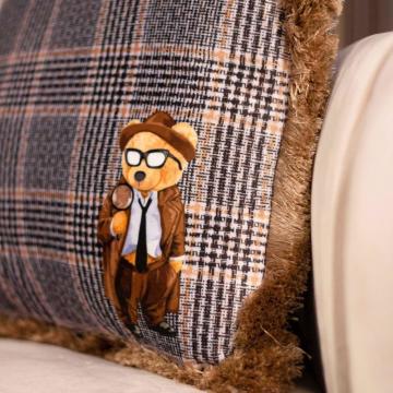 Adawall Home Müfettiş Teddy Desenli Yastık EY259