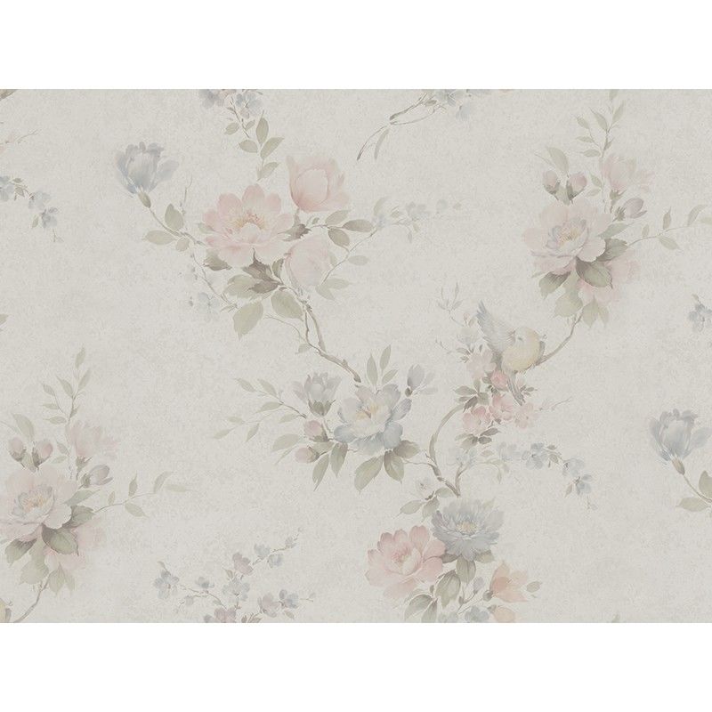 Zambaiti Parati Satin Flowers Z66857 Duvar Kağıdı