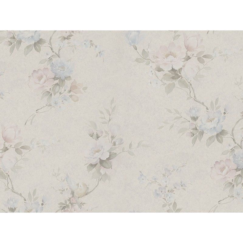 Zambaiti Parati Satin Flowers Z66861 Duvar Kağıdı