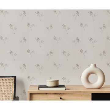 Zambaiti Parati Satin Flowers Z66863 Duvar Kağıdı