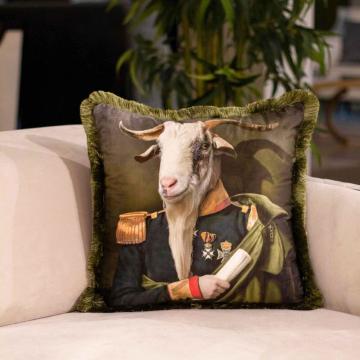 Adawall Home Mr. Goat Desenli Yastık EY237