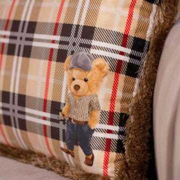 Adawall Home Şık Teddy Desenli Yastık EY260