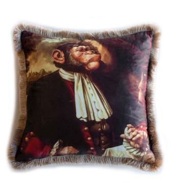 Adawall Home Mr. Monkey Desenli Yastık EY249