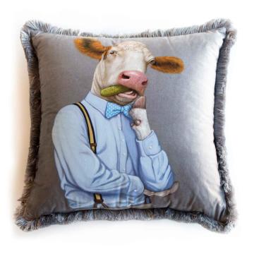 Adawall Home Mr. Cow Desenli Yastık EY252