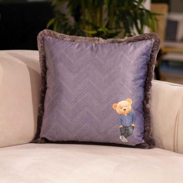 Adawall Home Jean Teddy Desenli Yastık EY266