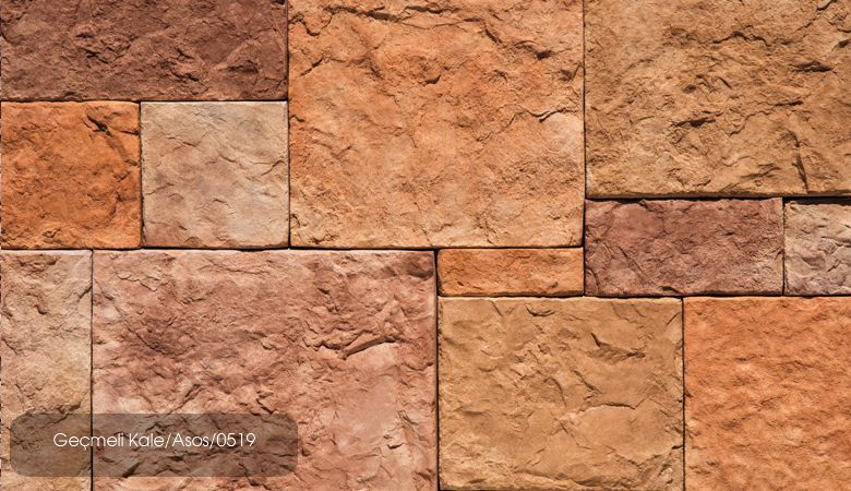 Country Stone Geçmeli Kale Asos 0519 Taş Duvar