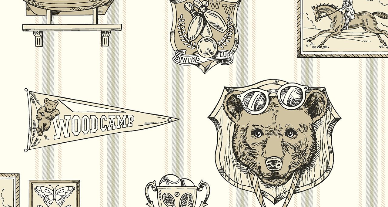 Grandeco Jack N Rose Junior JR 2302 Duvar Kağıdı