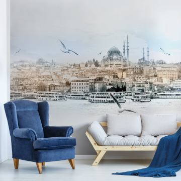 DFM 069 İstanbul Özel Baskı Poster Duvar Kağıdı