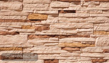 Country Stone Geçmeli Kayrak Taşı Fildişi 0623