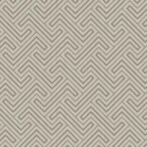 Geometrik Dokulu Kumaş BK220 Black Out - Bej