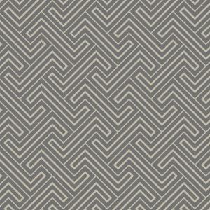 Geometrik Dokulu Kumaş BK220 Kadife - Koyu Gri