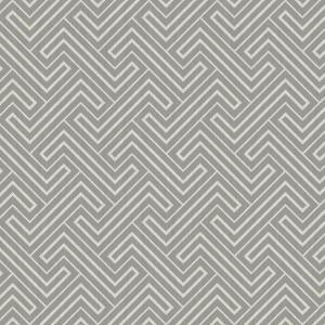 Geometrik Dokulu Kumaş BK220 Keten - Açık Gri