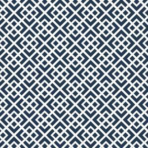 Mini Kareli Kumaş BK226 Kadife - Lacivert