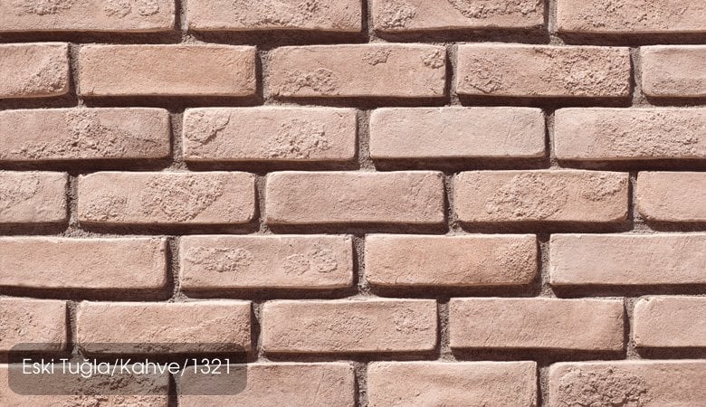 Country Stone Eski Tuğla Kahve Dekoratif Tuğla 1321