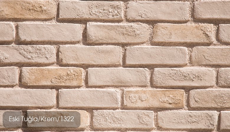 Country Stone Eski Tuğla Krem Dekoratif Tuğla 1322