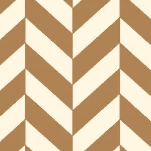Renkli Geometrik Kumaş BK224 Kadife - Açık Kahverengi