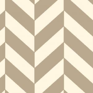 Renkli Geometrik Kumaş BK224 Kadife - Bej