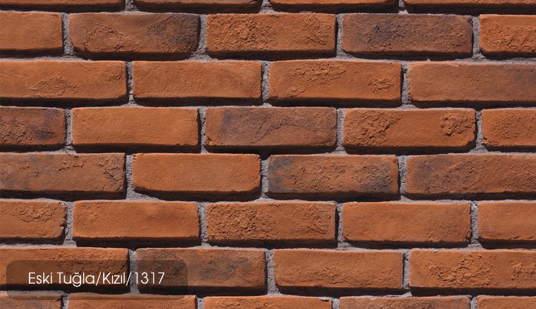 Country Stone Eski Tuğla Kızıl Dekoratif Tuğla 1317