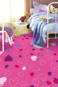 Kids Collection Minik Kalpler 01 Duvardan Duvara Halı