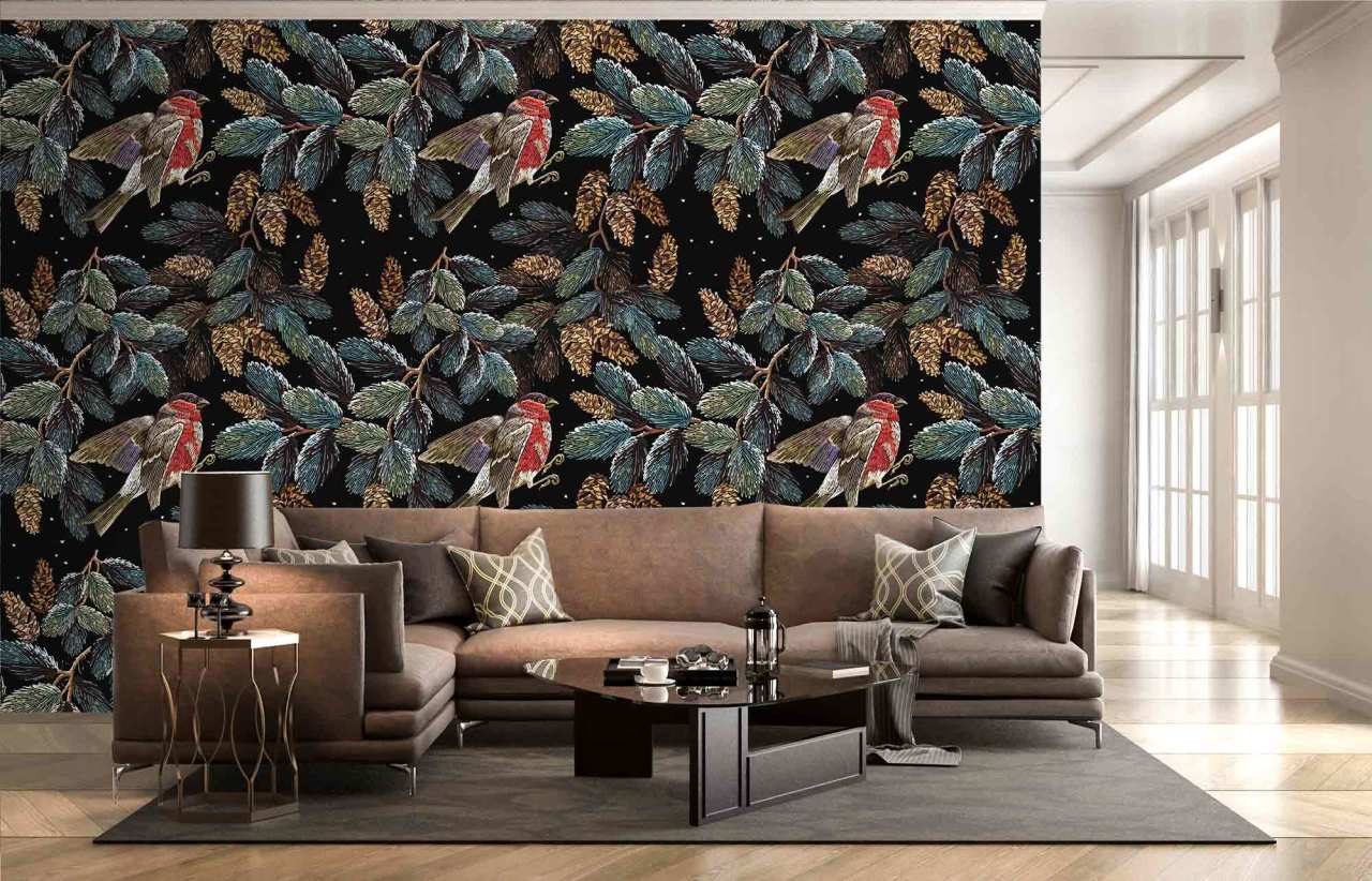 Adawall Moneta M1025 Serisi Özel Baskı Poster Duvar Kağıdı