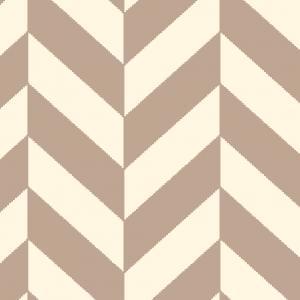 Renkli Geometrik Kumaş BK224 Keten - Krem