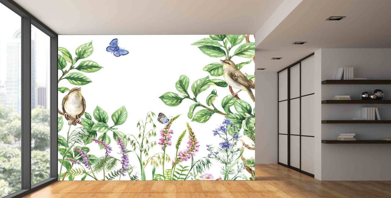 Adawall Moneta M1031 Serisi Özel Baskı Poster Duvar Kağıdı