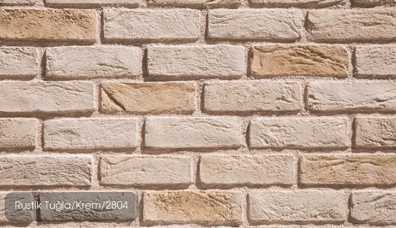 Country Stone Rustik Tuğla Krem Dekoratif Tuğla 2804