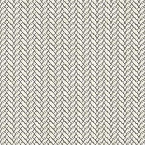 Modern Geometrik Desenli Kumaş BK223 Keten - Beyaz